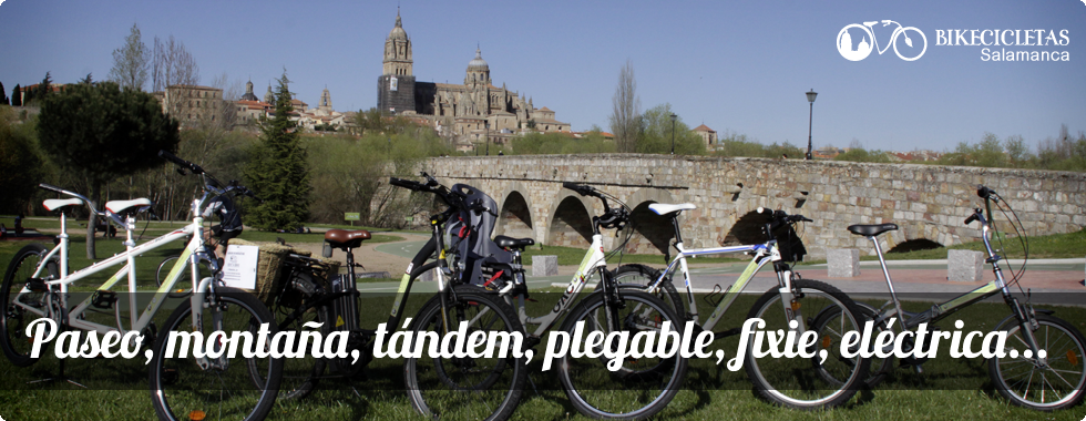 Alquiler bicicletas Salamanca